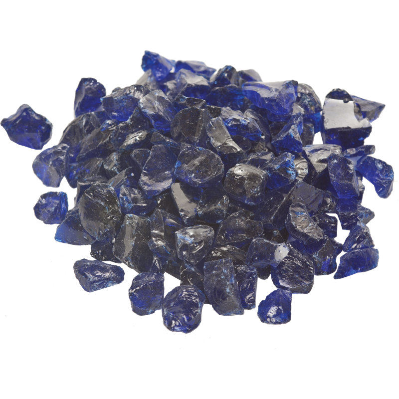 10 Lb. Dagan Fire Glass, Aqua Blue