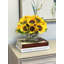 Faux Sunflowers in Vase-1031976619