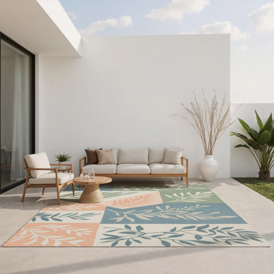 Tapis intérieur et extérieur Frosted