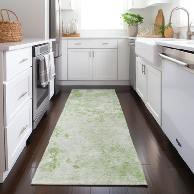 Alta Washable Floral Indoor / Outdoor Rug