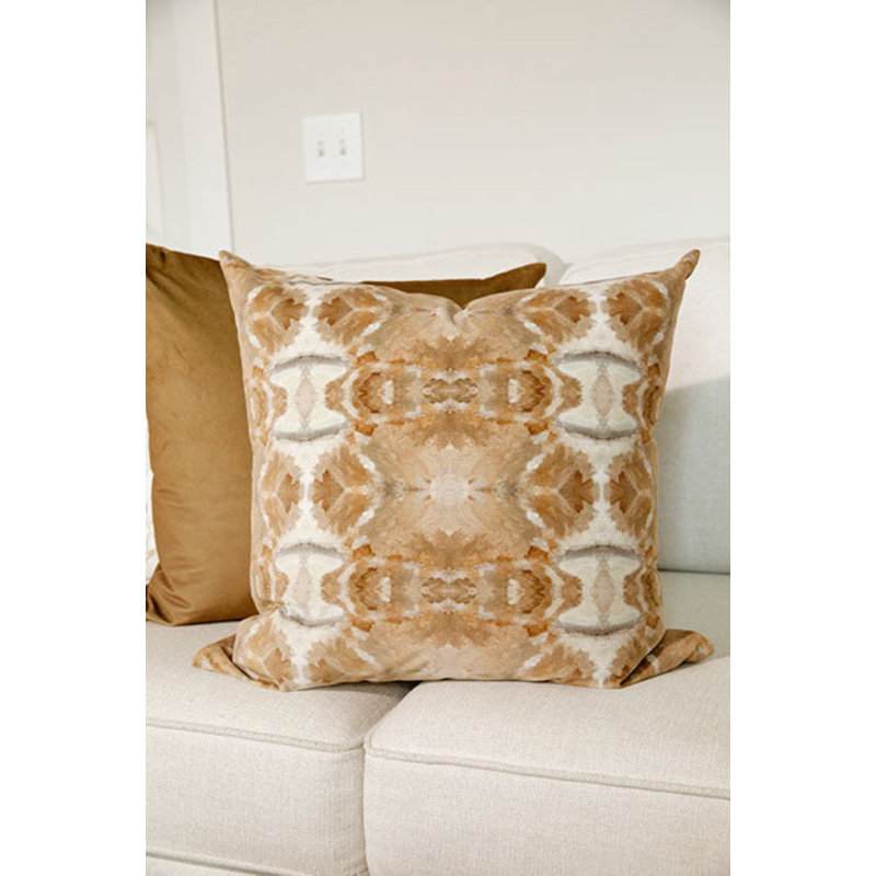 Trees Square Pillow Cover & Insert, 24"H x 24"W