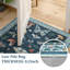 Neutral Insects and Mushrooms Rug, Washable Area Rug for Living Room and Bedroom-135829538-135829539