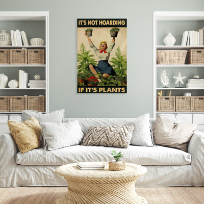 Its Not Hoarding If Its Plants 1 - 1 Piece Rectang " Its Not Hoarding If Its Plants 1 "