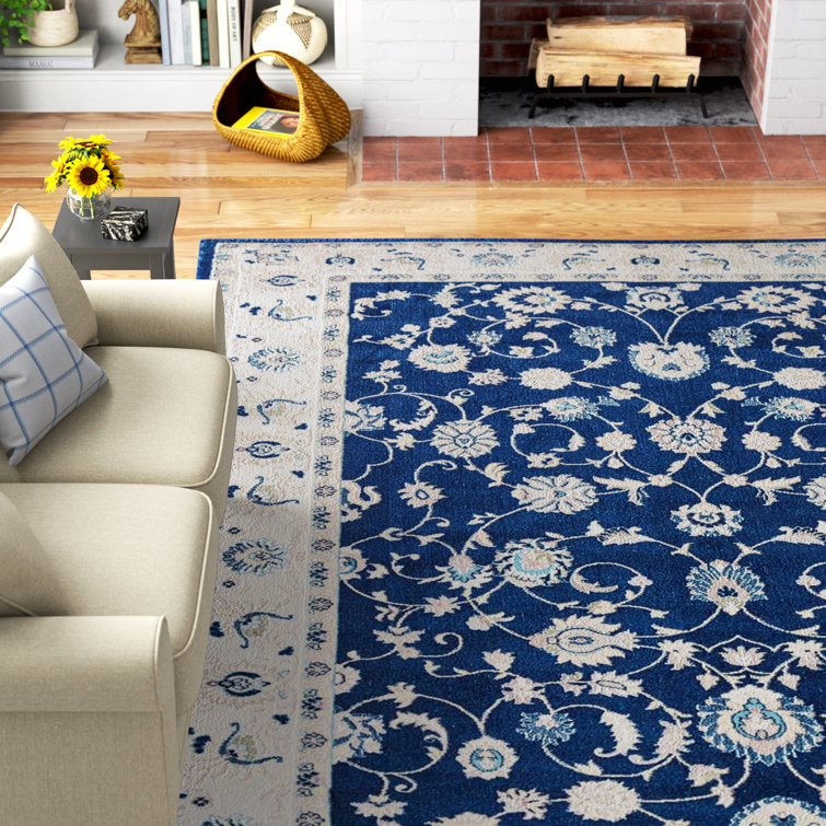 Tapis oriental bleu marine Arliz