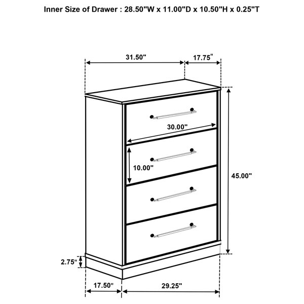 Dimensions du produit