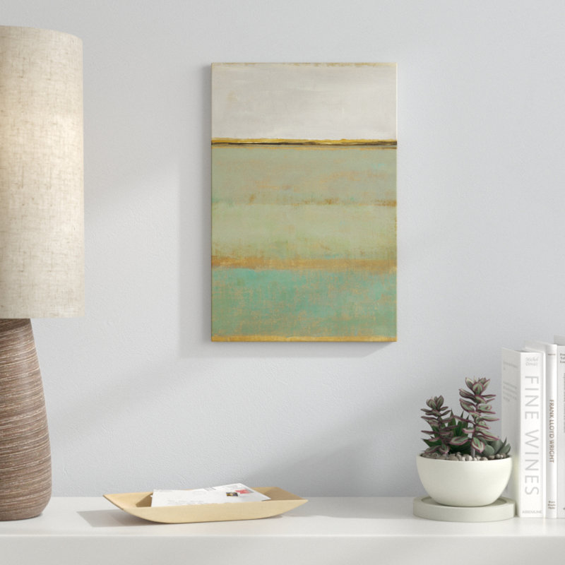 Verdant Field II by Timothy O' Toole - Painting, 46cm H x 30cm W, Wrapped Canvas