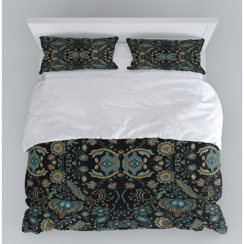 Abstract Duvet Cover, King Duvet Cover + 2 King Shams
