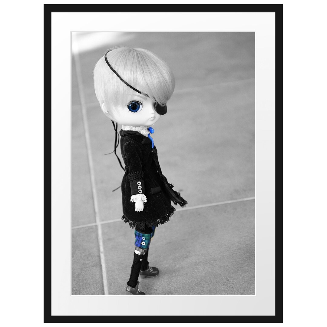 Gerahmtes Poster Pullip-Puppe