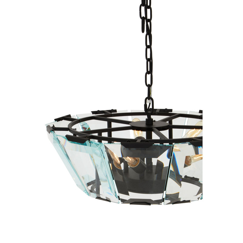 Achiuta 5 - Light Geometric Chandelier