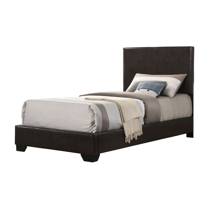 Vegan Leather Standard Bed, Twin