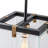 1 - Light Clear Shade Square Glass Pendant Light