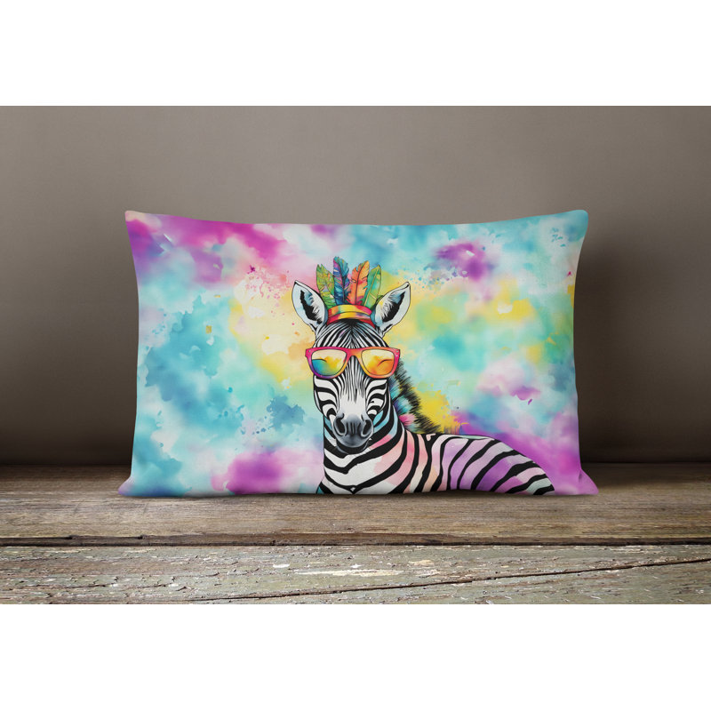 Hippie Animals Other/No Pattern Throw Pillow