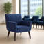 Fauteuil épais rembourré à dossier large-614967814