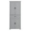 Armoire de rangement de salle de bain avec portes et tiroir-2109802611