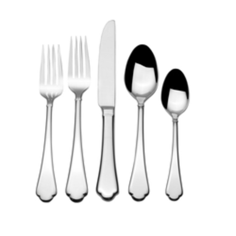 Mikasa Bellamy 20 Piece Flatware Set, Service For 4, 18/10 Stainless Steel