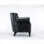 Fauteuil club à siège unique, revêtement en similicuir, sièges d'appoint confortables pour le salon-998019144