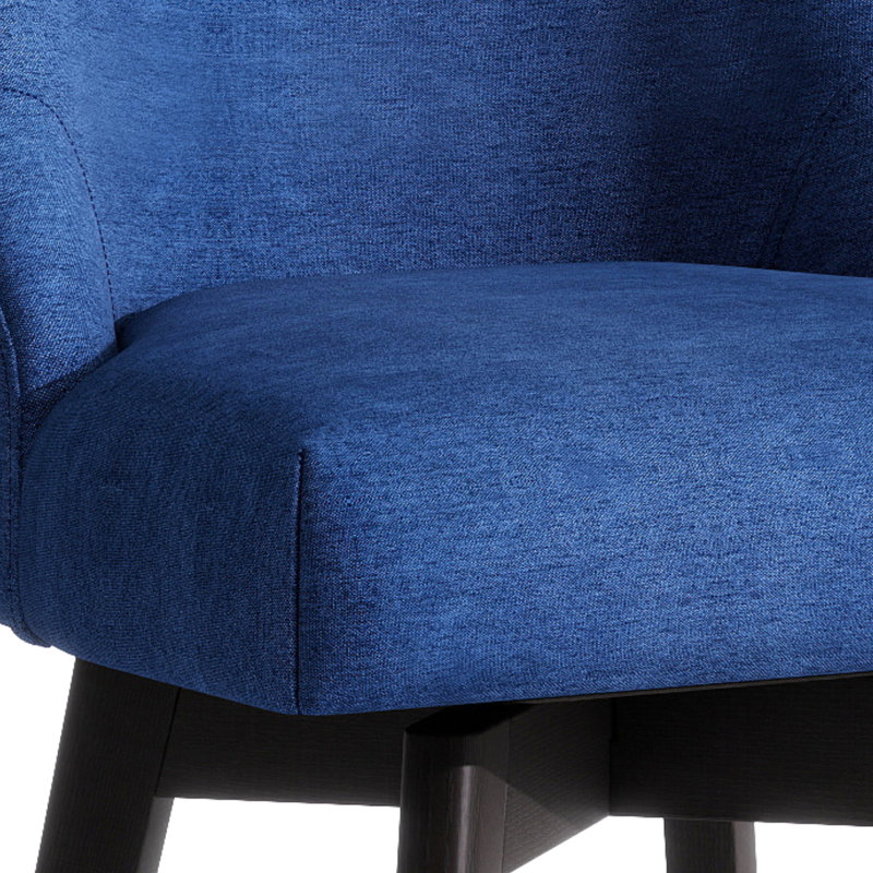 26'' Swivel Bar Counter Stool, Blue