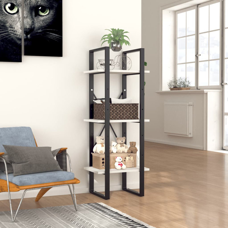 Petite armoire à livres en métal