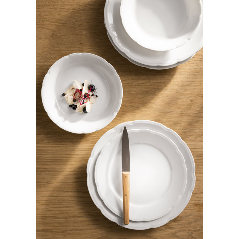 Reminiscence 7.48" Appetizer Plate, White