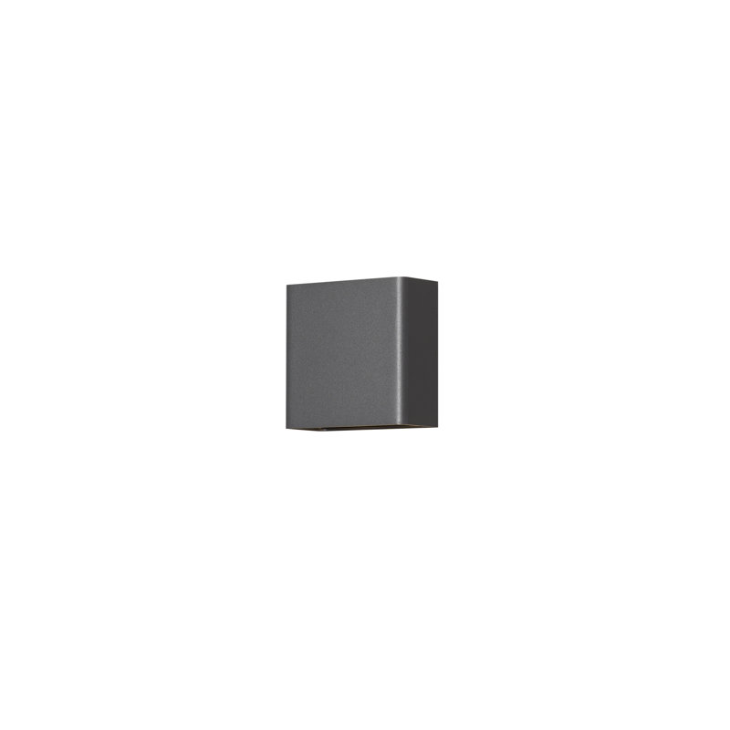 Chieri Integrated LED Outdoor Flush Mount, Anthracite