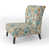 Jardin floral intemporel bleu I
