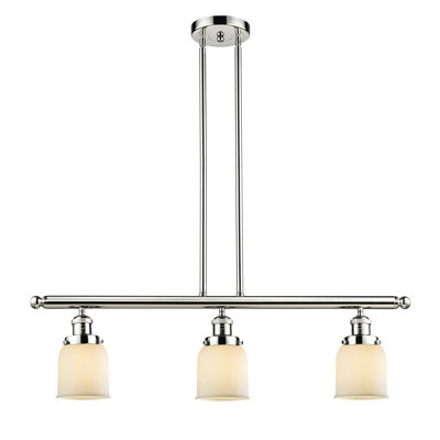 Bell - 3 Light 41" - Stem Hung Island Light