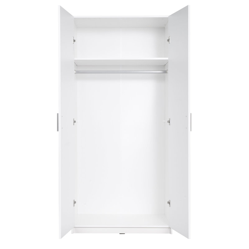Laminate Wardrobe, White