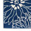 Tapis bleu / crème Rhudine-1900835261