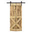 Porte pliante en bois massif 84 po 84 po-92687818-92687826
