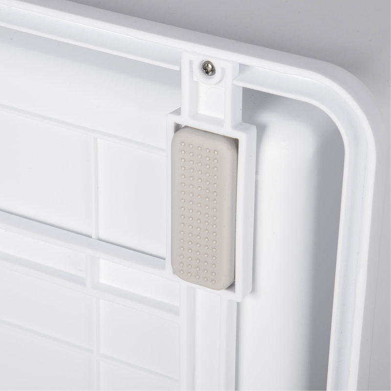 Boîte pour félins - pliable, grande capacité, gris, toilette pour chat avec portes doubles et contrôle des odeurs