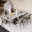 Kero 4 - Person Pedestal Dining Set-2031551811-2050100343