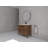 Brentten 36'' Single Bathroom Vanity with Resin Top