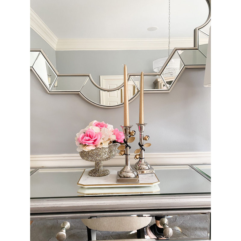 Metal Tabletop Candlestick