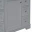 Meuble-lavabo de 36 po sans lavabo, meuble de rangement uniquement, comprenant un meuble et six tiroirs-148549928