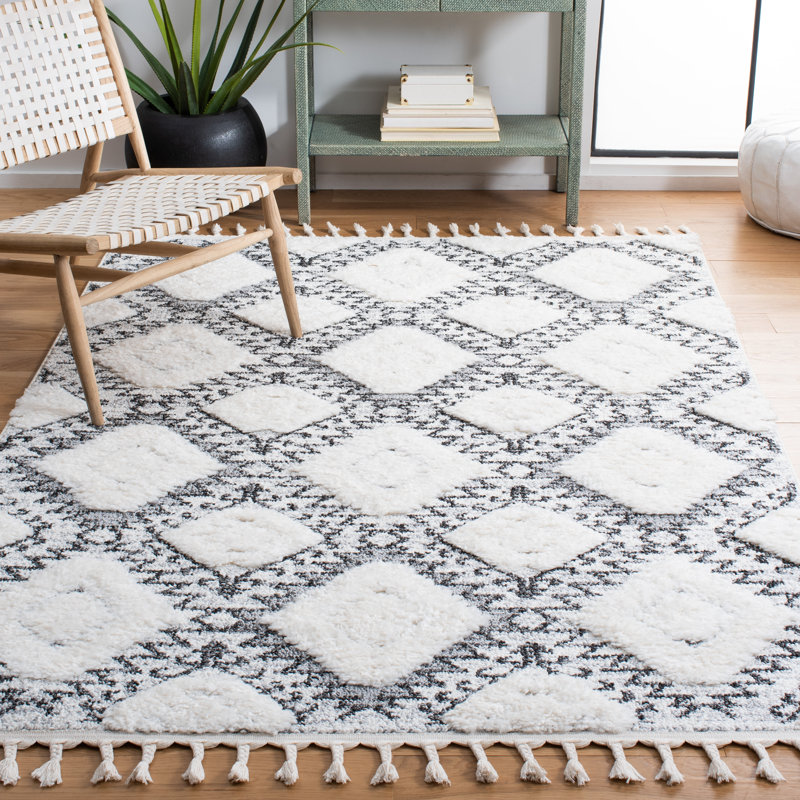 Tapis à poils longs Kampsville, Rectangle 8 pi x 10 pi