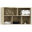 Haydon 203.2cm H x 127cm W Bookcase-1111682142