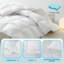 RDS Certified Down Feather Comforter, Organic Breathable Duvet Insert with 4 Corner Ties-133599026