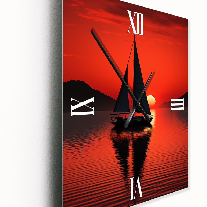 Jermaya - Nautical & Beach Wall Clocks, Très grand
