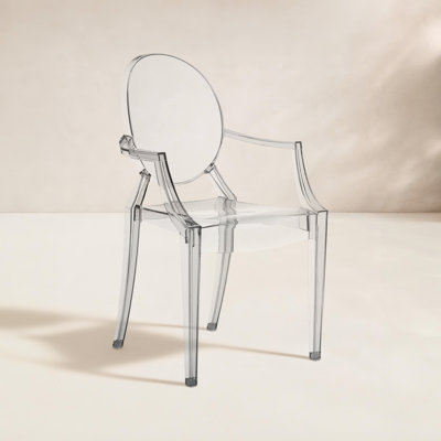 Louis Ghost Stackable Patio Armchair
