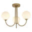 Glass Semi Flush Mount-305627745