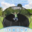 Trampoline 12 pi pour enfants avec arc amélioré et bouclier composite pour enceinte sécuritaire