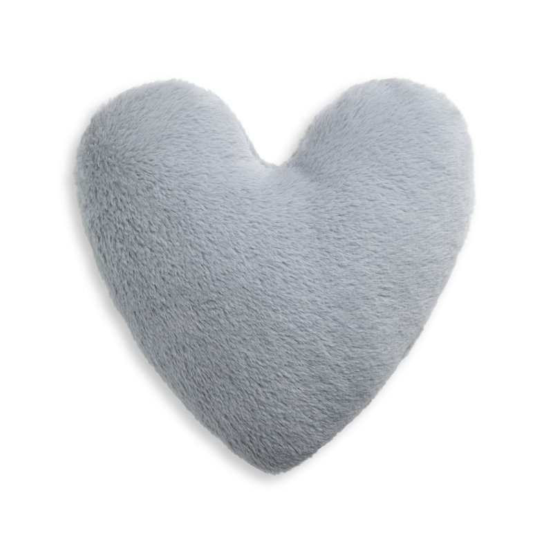 Comfort Accessories Reversible Throw Pillow, Gray