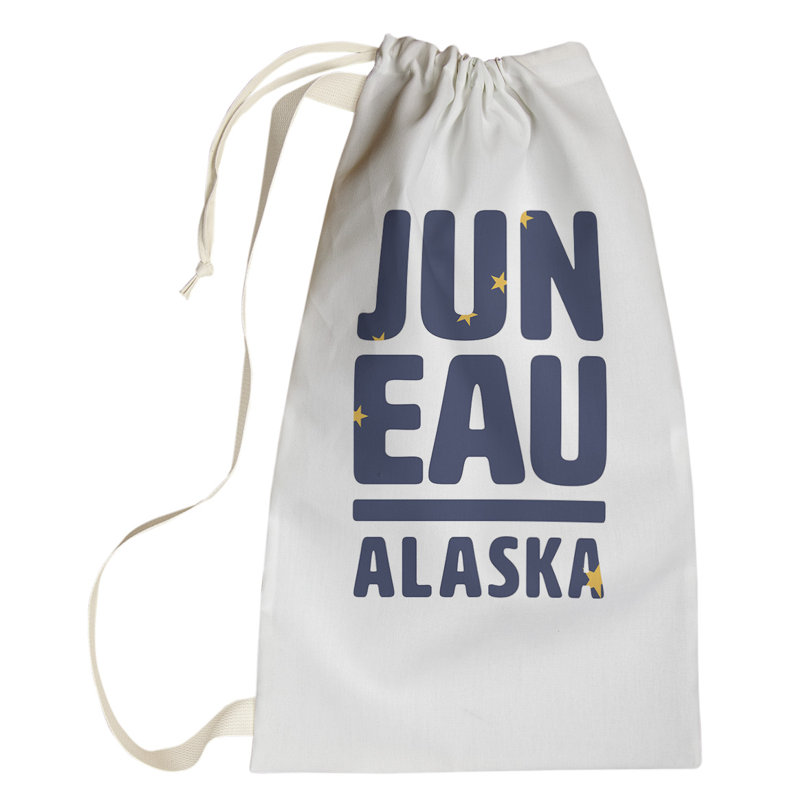 Sac à linge juneau alaska, Grand (H 76,5 po x l 29,5 po x P 1,5 po)