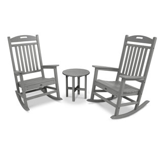 Ensemble 3 pièces POLYWOOD Yacht Club Rocker