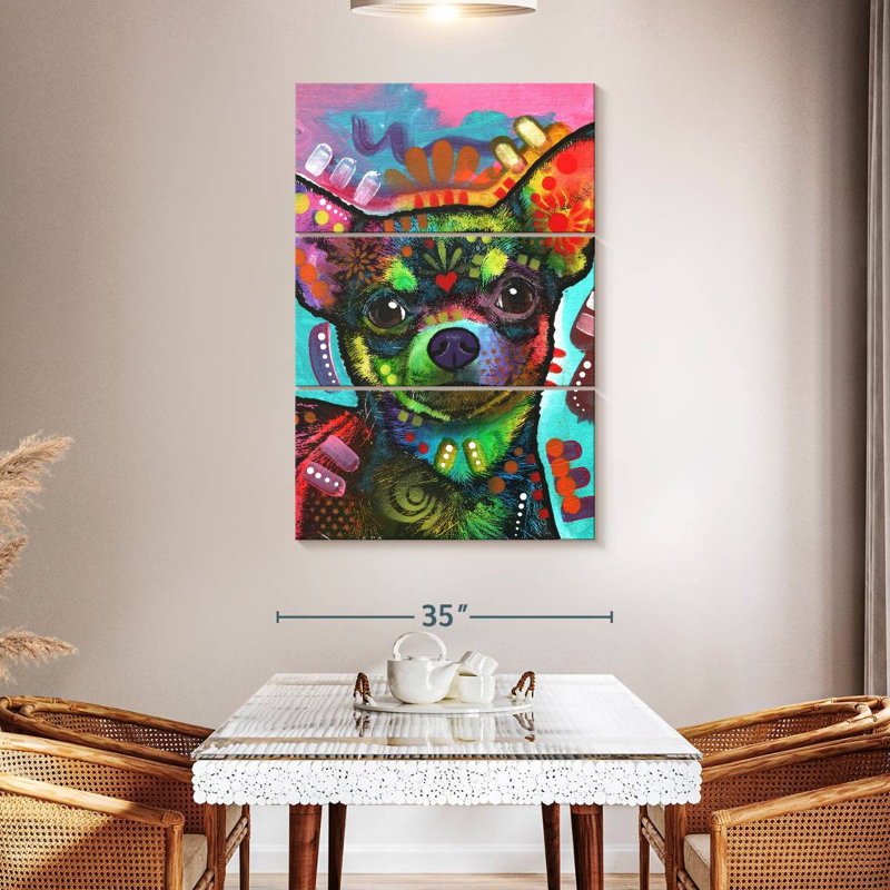 Brampt Chi, 50" H x 32" W