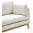 Langham Aldiana 89.5" Linen Textured Fabric Sofa-98536637