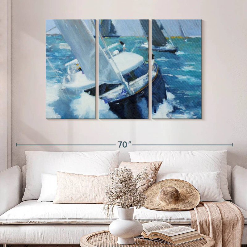 Mehar White Water, 32" H x 50" W