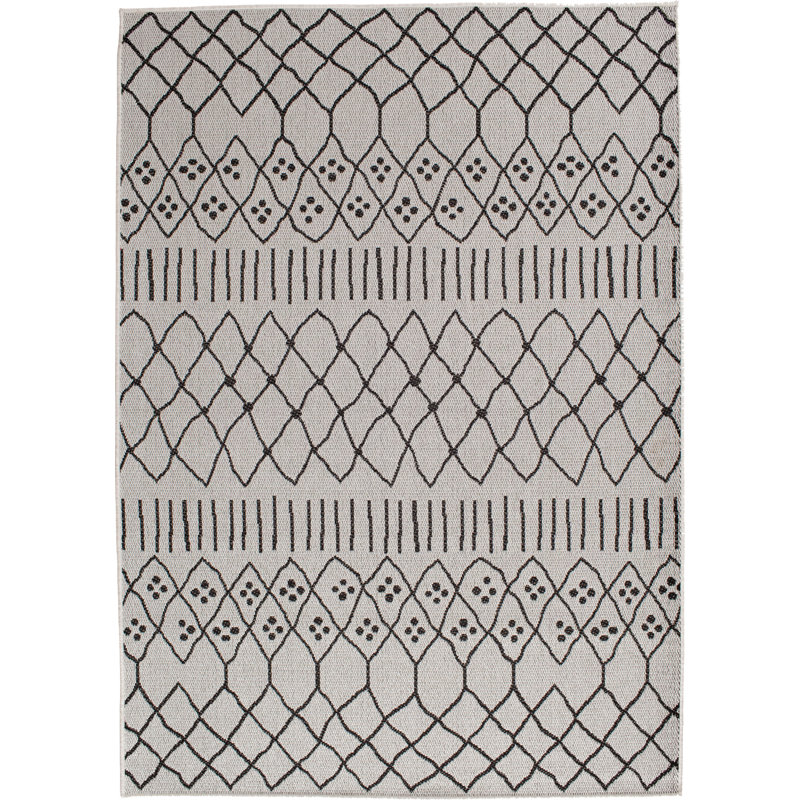 Geometric Indoor / Outdoor Rug, Rectangle 8' x 10'