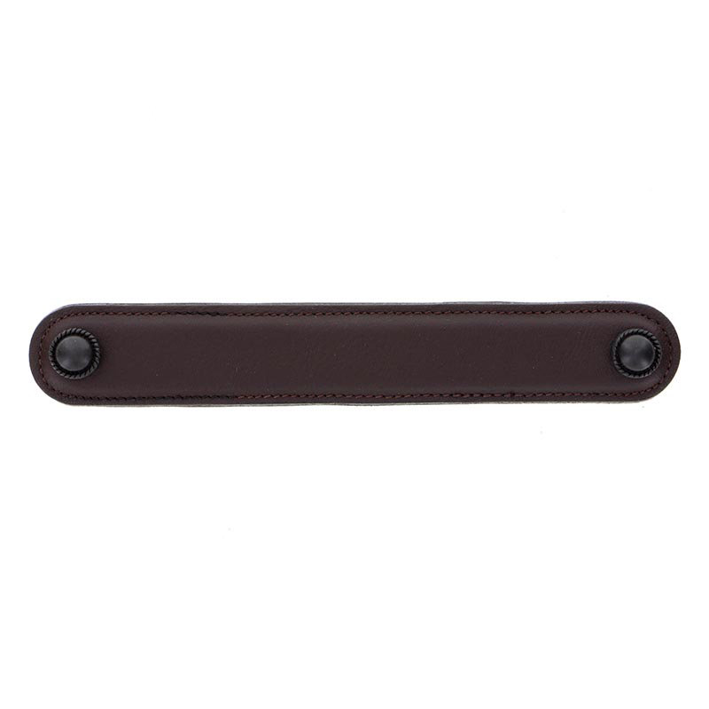 Sanzio 6" Center to Center Bar Pull, 5'', Antique Copper