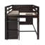 Lit mezzanine avec armoire et tablette-1091717324